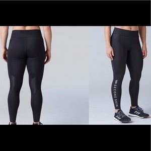 Second Skin Black Compression Leggings